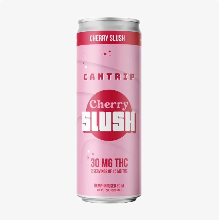 Cantrip 30MG THC Soda - Cherry Slush 12oz (MSRP $14)